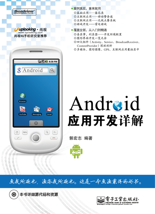 Android应用开发详解(含CD光盘1张)