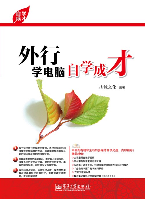 外行学电脑自学成才(含CD光盘1张)