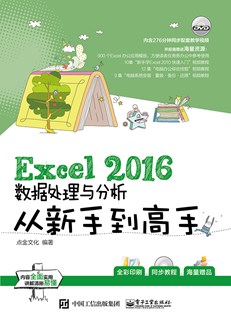 Excel 2016数据处理与分析从新手到高手